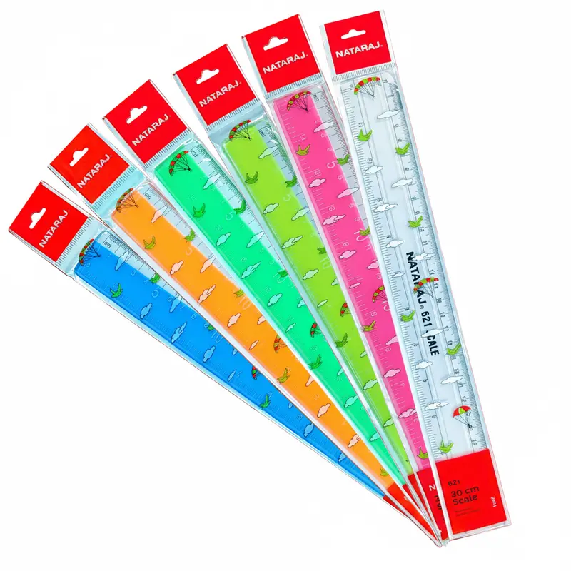 Nataraj 30 Cm Durable Plastic Scale Ruler For School & Office 1