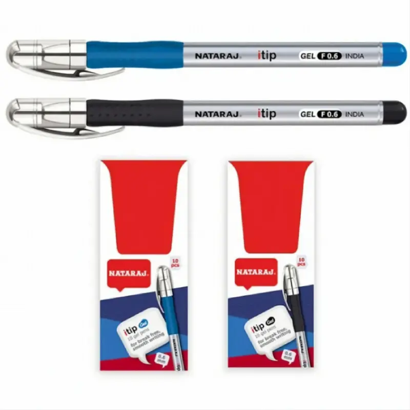Nataraj Itip Gel Ink Pen – Blue Or Black 1