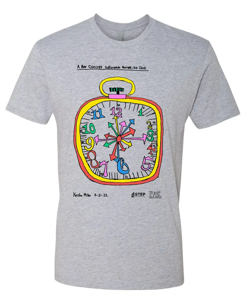 New Concept Clock T-Shirt Design – Keisha Miller Wearable Art 1