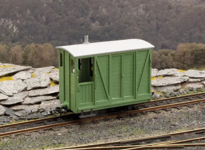 Ng7 Narrow Gauge Gvt Brakevan Laser-Cut Kit 1