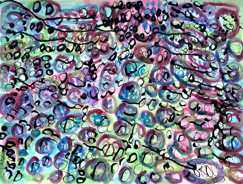 Niagara Falls Rocks – Geological Landscape Art By Lorenzo Waters 1