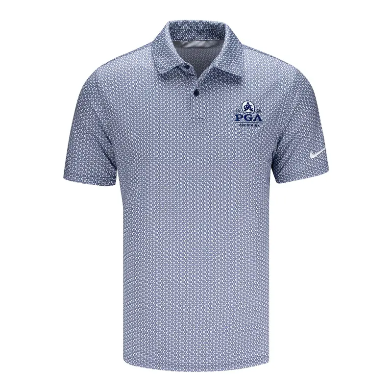 Nike Velocity Micro Circles Polo – College Navy & White Pga Edition 1