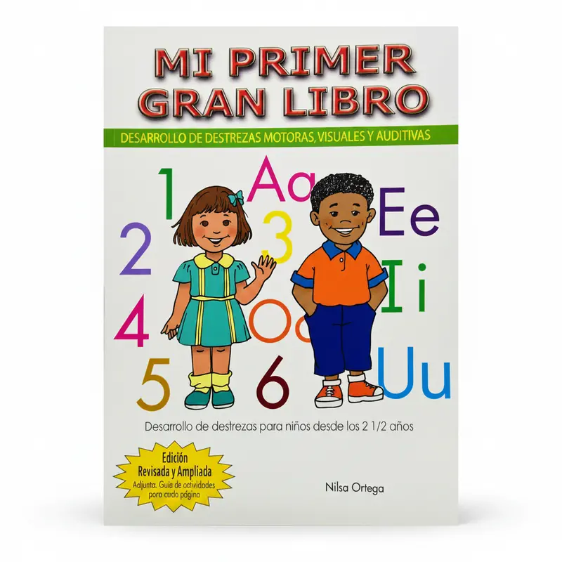Nilsa Ortega First Big Learning Book For Toddlers 1
