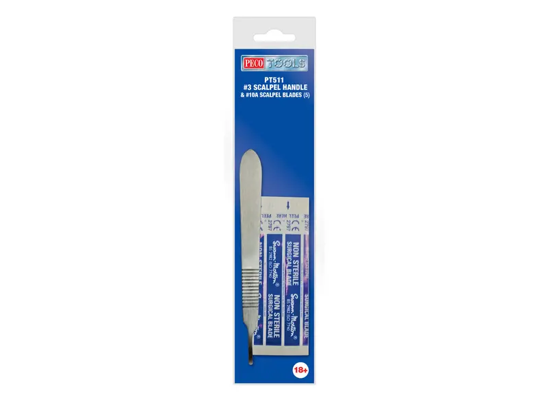 No. 3 Scalpel Handle With Five 10A Disposable Blades – Surgical-Grade Modeling Tool 1
