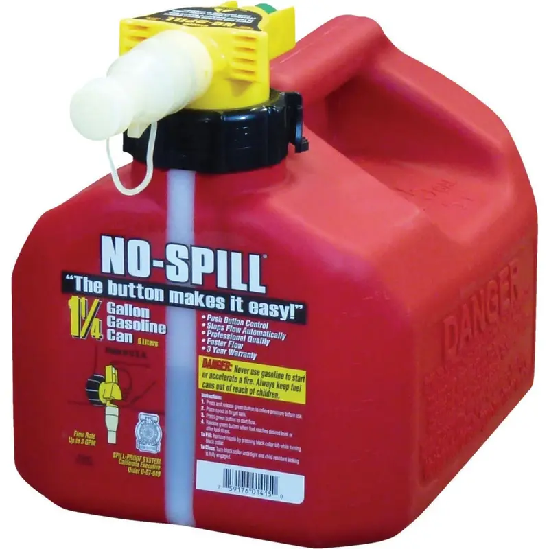 No-Spill 1.25-Gallon Gas Can – Epa-Compliant Fuel Container For Outdoor Power Equipment | Model #1415 1