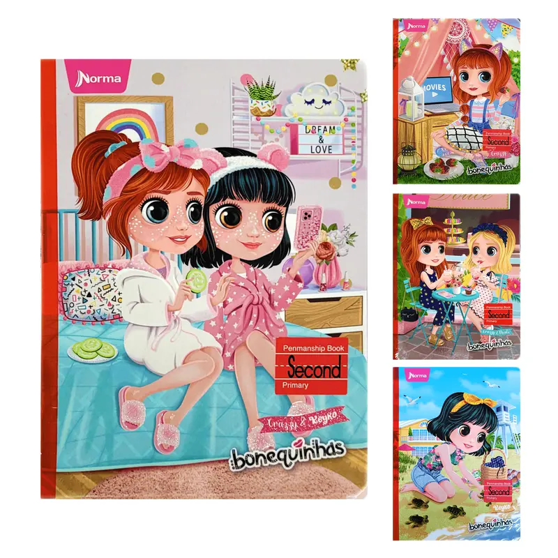 Norma Bonequinhas & Antonia Calligraphy Journal – Grade 2 1