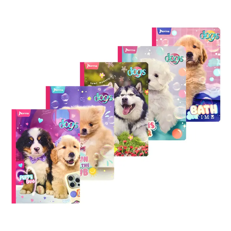 Norma Dog-Illustrated Softcover Notebooks – Series Ii 1
