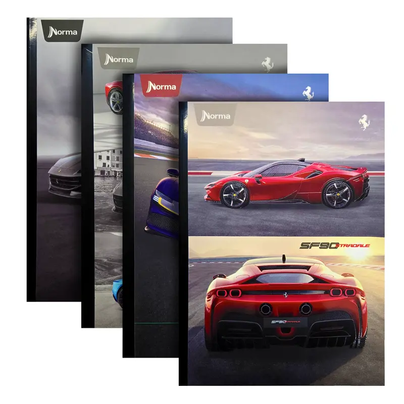 Norma Ferrari-Themed Hardcover Notebook 1