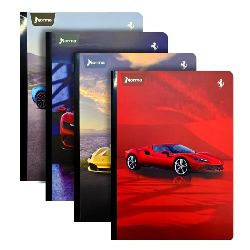Norma Ferrari-Themed Softcover Notebook 1