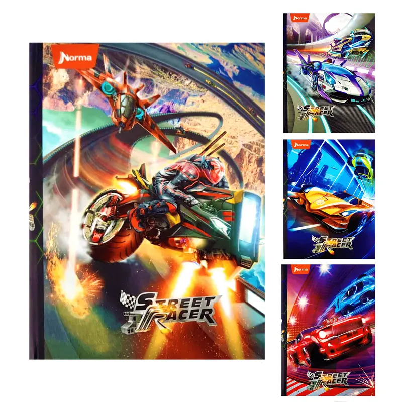 Norma New Street Racer Ii Notebook – Hardcover Design 1