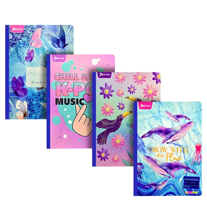 Norma Xpresarte Cute Animals Calligraphy Notebook – Softcover (Third Edition) 1