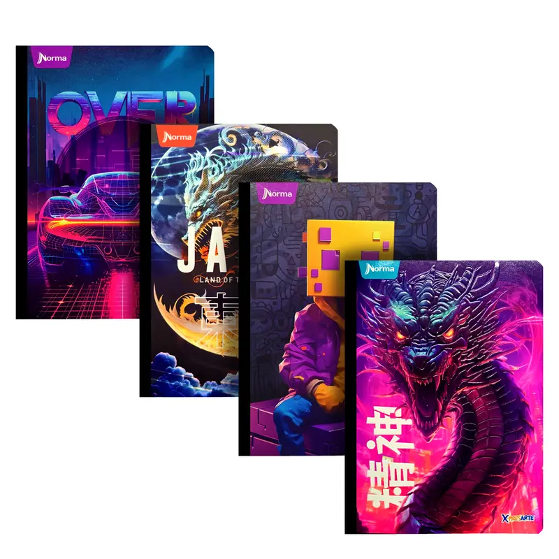 Norma Xpresarte Gaming-Inspired Notebooks 1