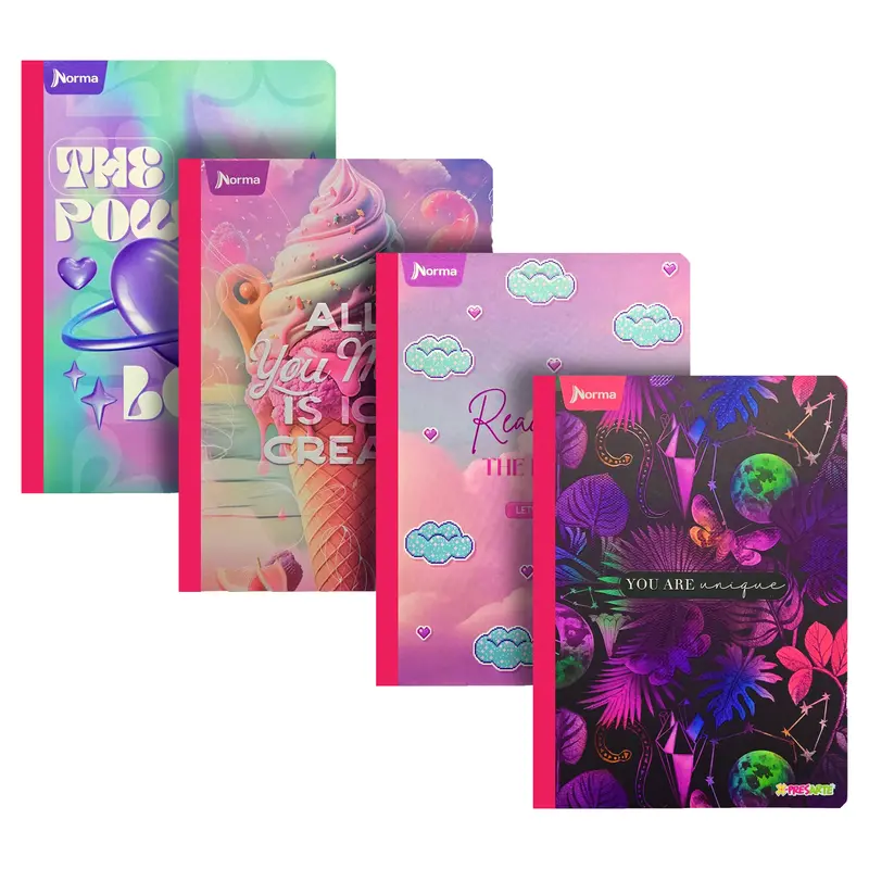 Norma Xpresarte Girls' Softcover Notebook Collection 1