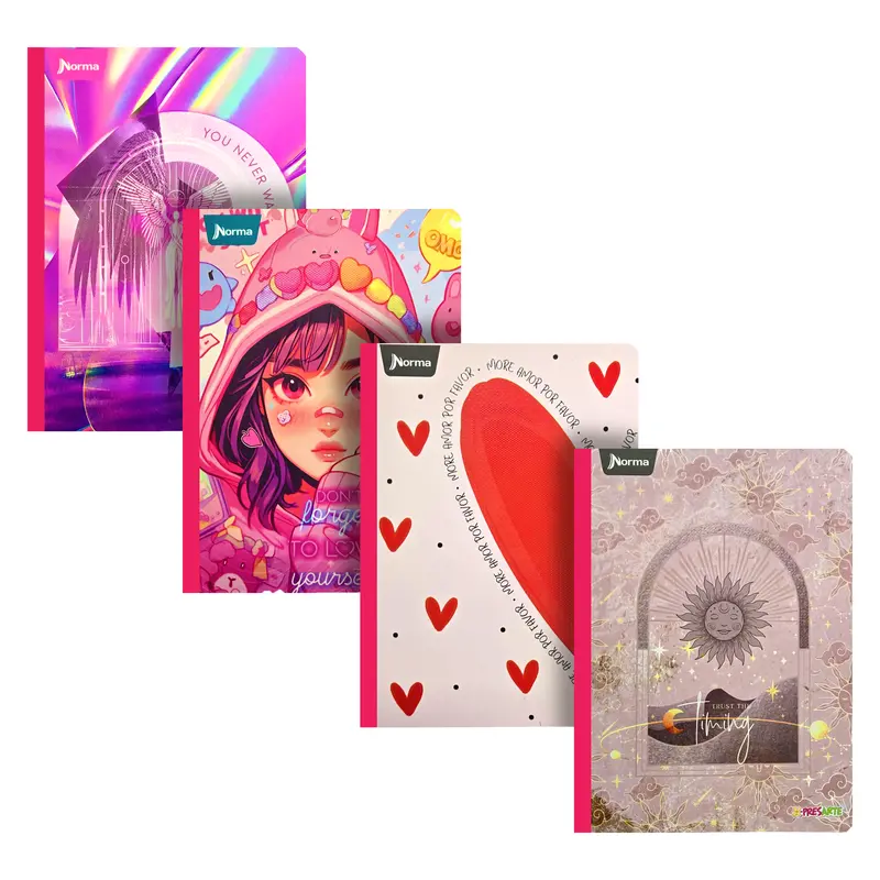 Norma Xpresarte Self-Love Themed Softcover Notebook 1