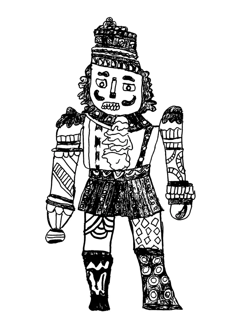 Nutcracker Giclée Print By Thomas Saunders 1