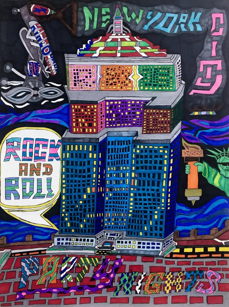 Nyc Nightlife Giclée Artwork By Jeremy Taylor 1