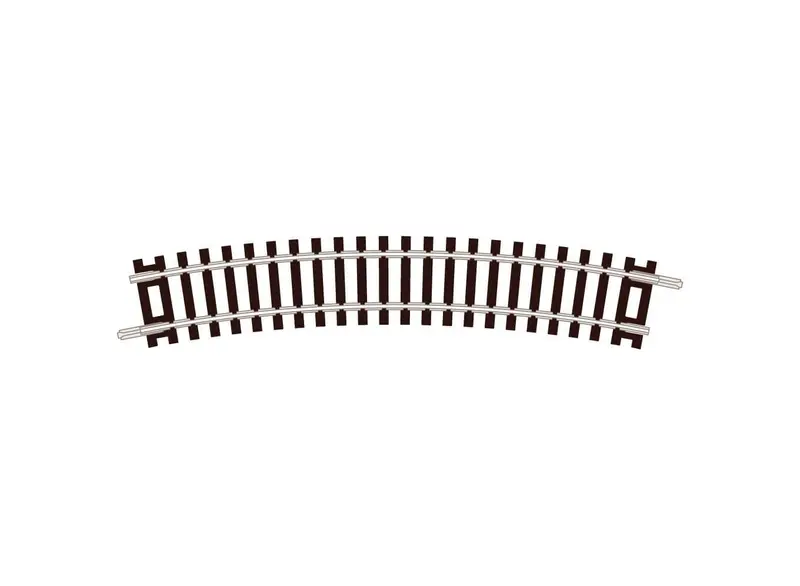 O Gauge Standard Curve Track – First Radius (Single Piece) 1