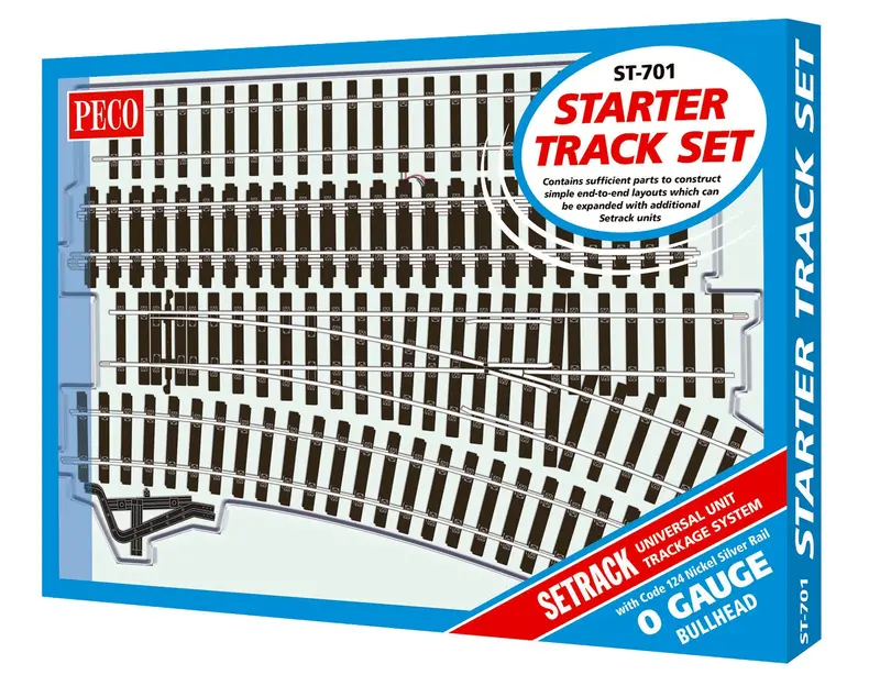 O Gauge Starter Track Set For Model Railways 1