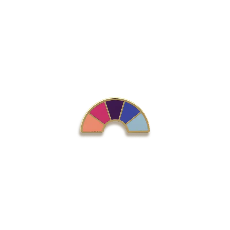 Omnisexual Pride Enamel Pin – Pinultimate Edition 1