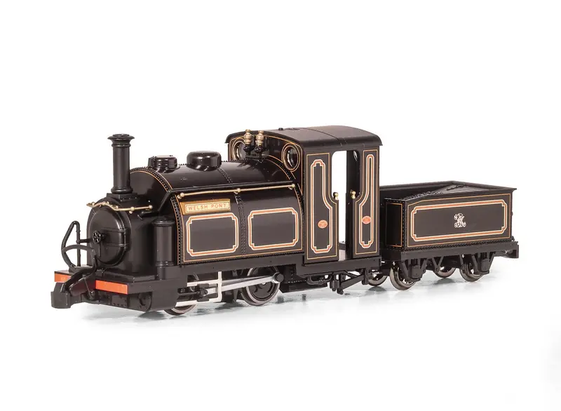 Oo-9 Large-Scale England Locomotive – 'Welsh Pony' In Purple-Brown 1