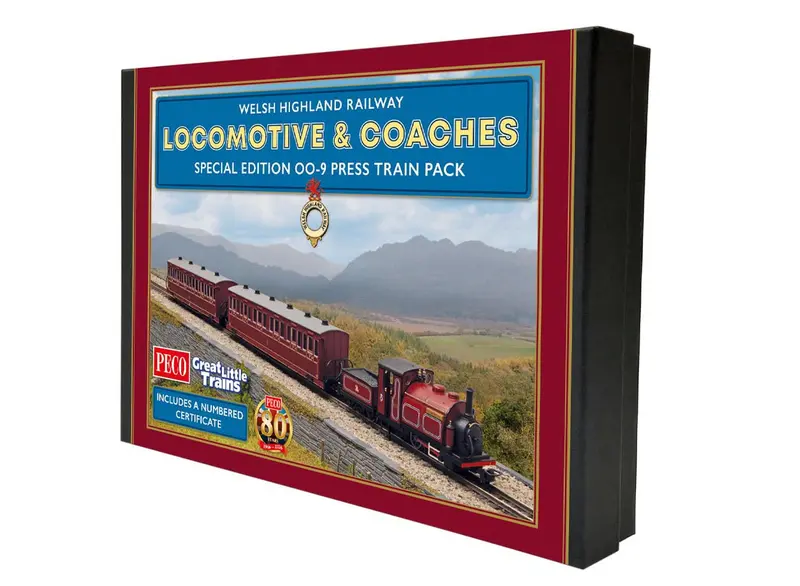 Oo-9 Welsh Highland Railway Press Train Pack 1