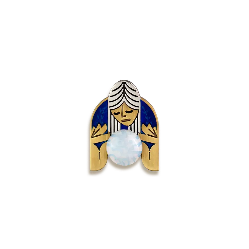 Oracle Mystical Enamel Pin – Amar&Riley Design 1