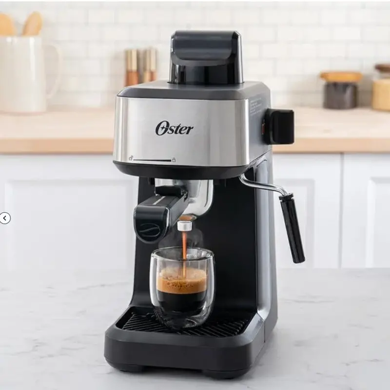 Oster Steam Espresso And Cappuccino Maker – 4-Shot Capacity 1