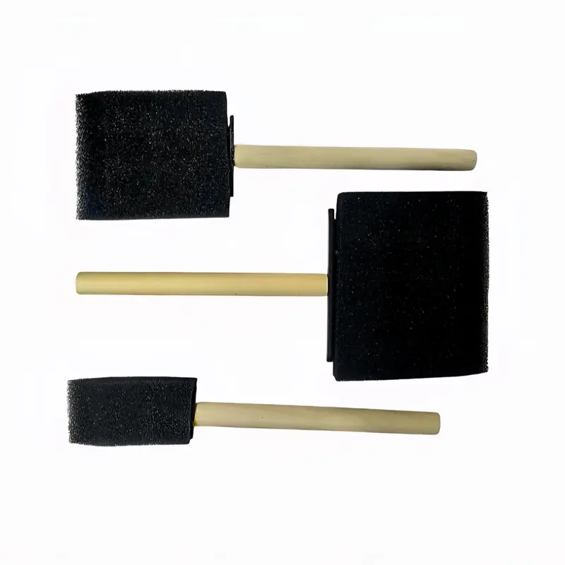 Painters By Heart Foam Brush Set – 3-Piece Variety Pack 1