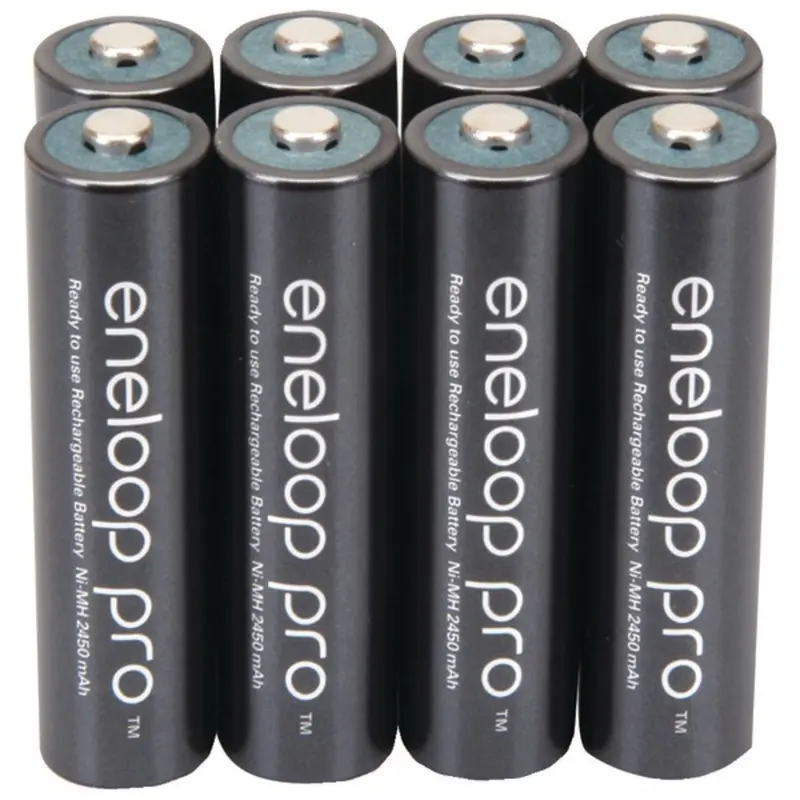 Panasonic Eneloop Bk-4Hcca8Ba Aaa Xx Rechargeable Batteries (8-Pack) 1