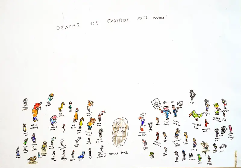 Paul Frees Tribute: The Evolution Of Voice Acting — Art Series #7 By Bruce Rice 1