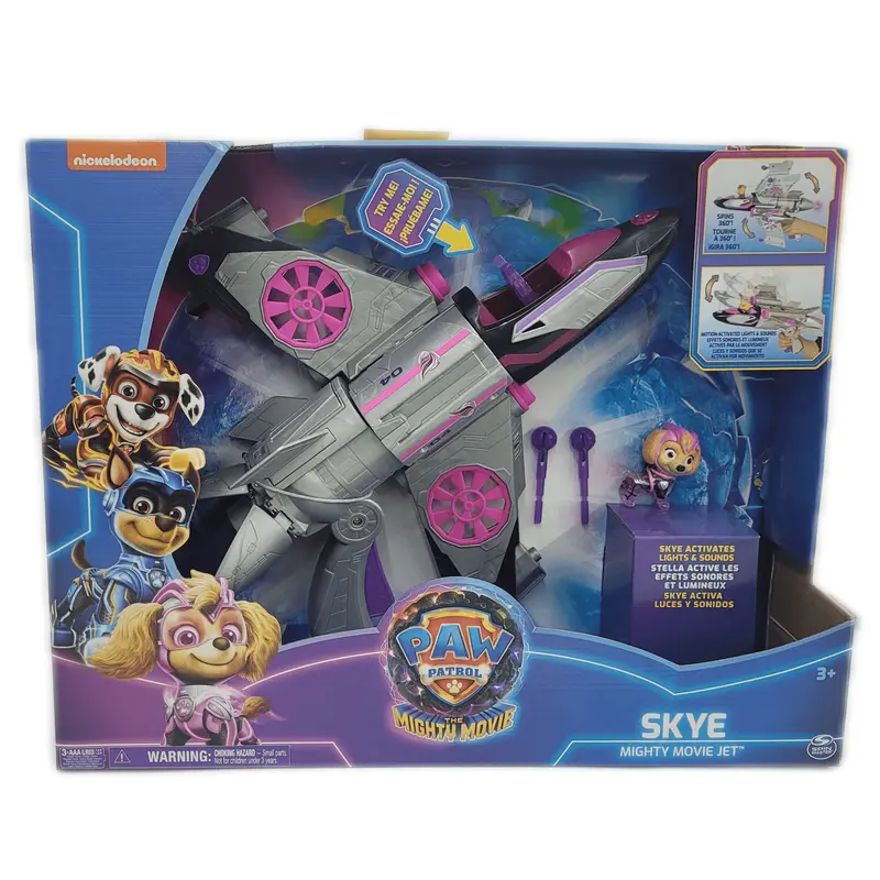 Paw Patrol Skye Mighty Movie Jet Toy Vehicle 1