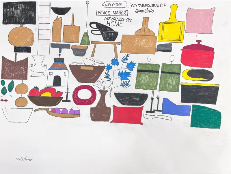 Peace Manor Residential Artwork By Lewis Foster – Hands On Home Series 1