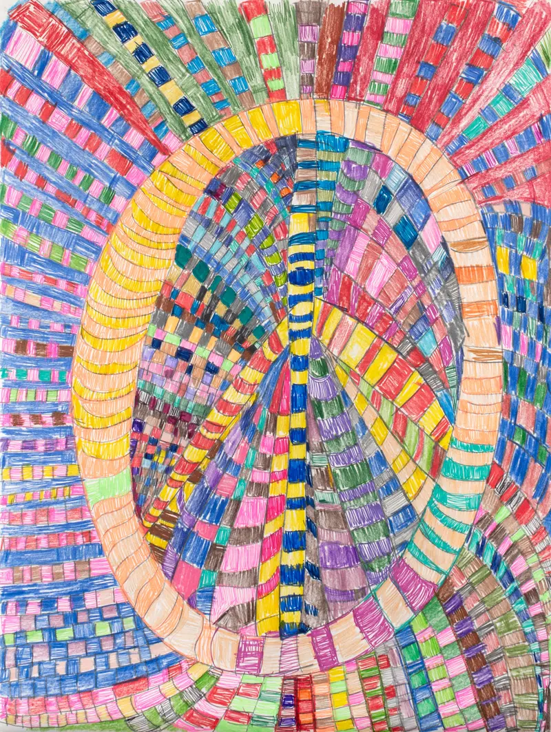 Peace-Themed Abstract Painting By Stanley Brown 1