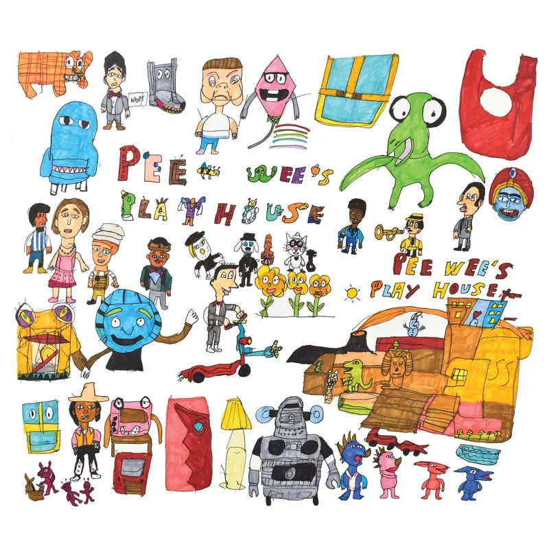 Pee-Wee'S Playhouse – Manual Bart Nostalgic Illustration 1