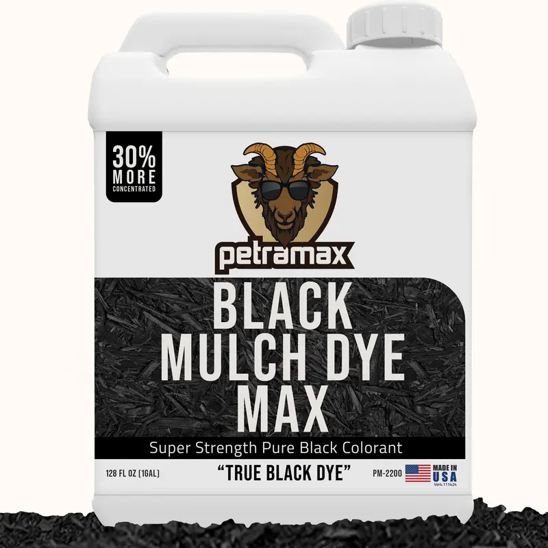 Petramax Black Mulch Colorant For Long-Lasting Landscaping Enhancement 1