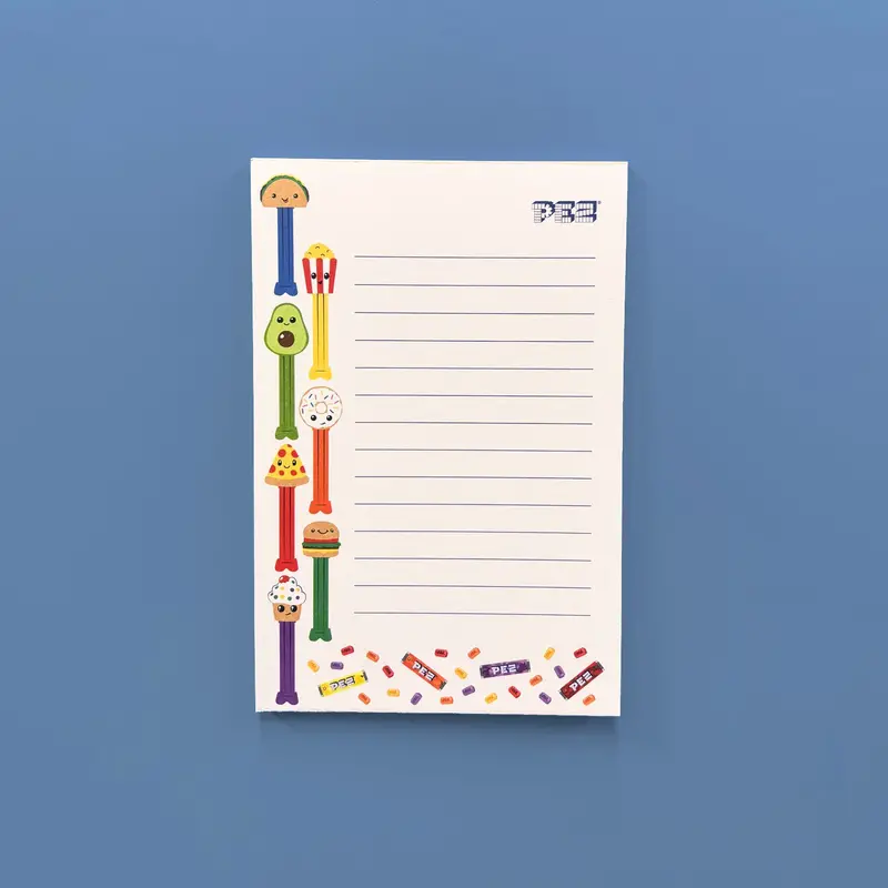 Pez Treats Note Pad 1