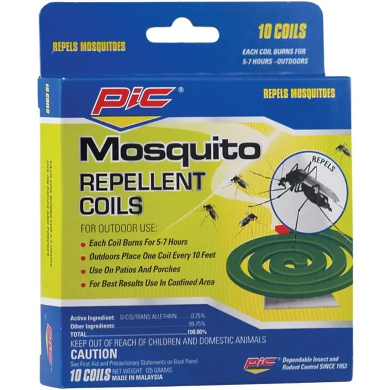 Pic C-10-12 Mosquito Repellent Incense Coils, 10-Pack 1