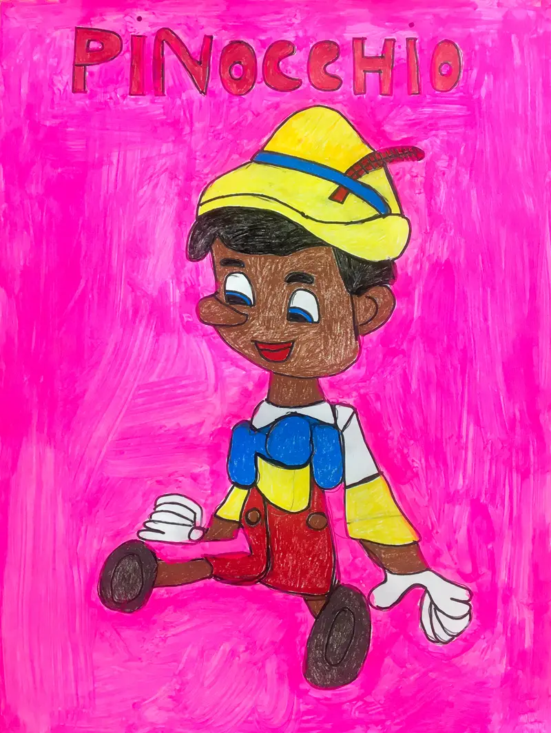 Pinocchio Reimagined Painting By Thomas Saunders 1