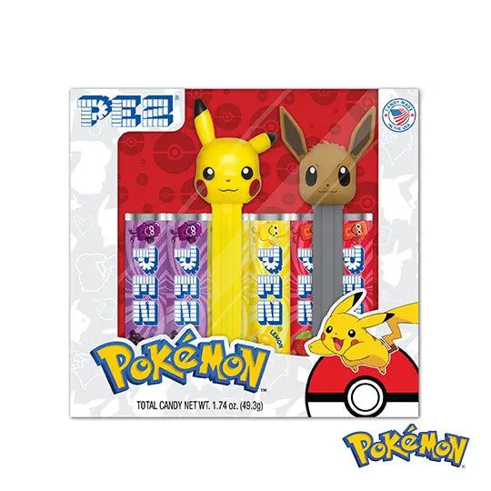 Pokémon Pez Gift Set – Pikachu And Eevee Duo 1