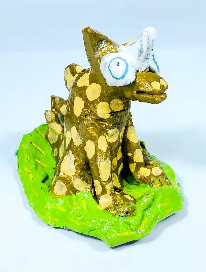 Prehistoric Dinosaur #1 Sculpture By Ryan Mcdonagh 1