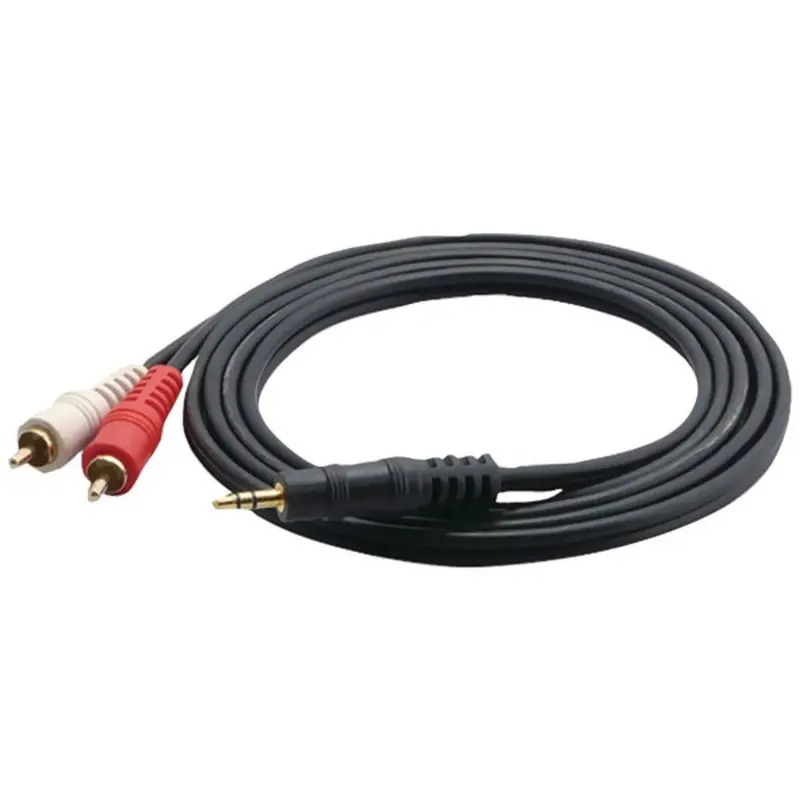 Pyle Pro Pcbl42Ft6 6Ft Dual Rca To 3.5Mm Stereo Y-Cable – 12-Gauge 1
