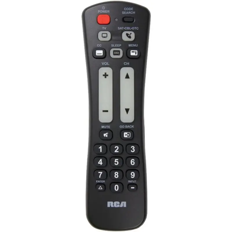 Rca Rcrh02Br Compact 2-Device Universal Remote Control 1
