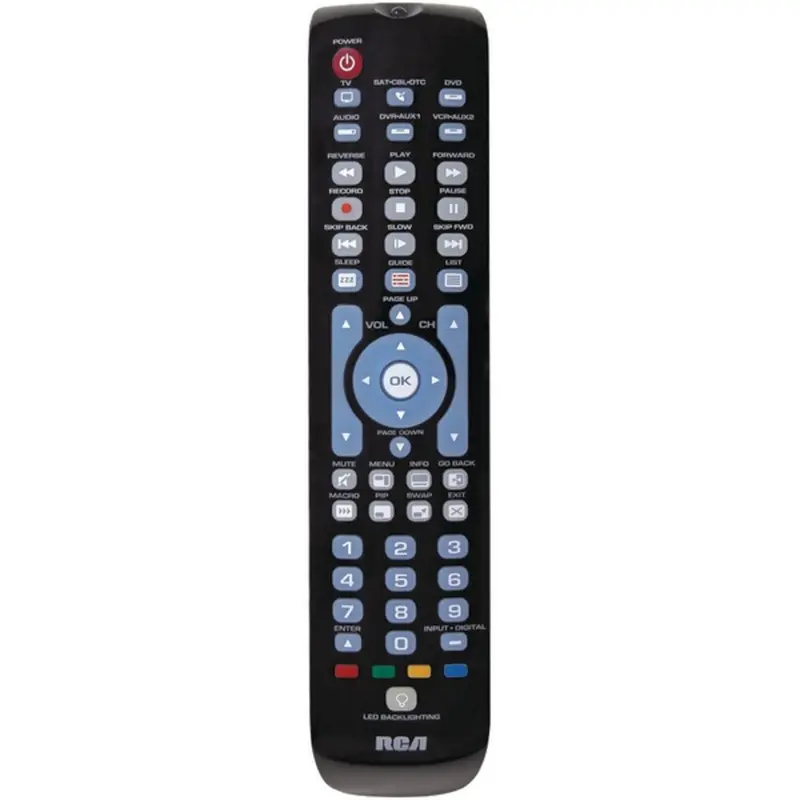 Rca Rcrn06Gr Eco-Friendly 6-Device Backlit Universal Remote 1
