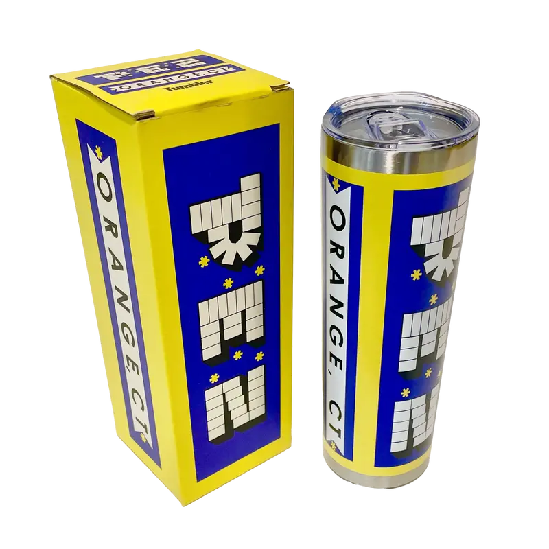 Retro Blue Stainless Steel Pez Tumbler – Insulated Drinkware 1