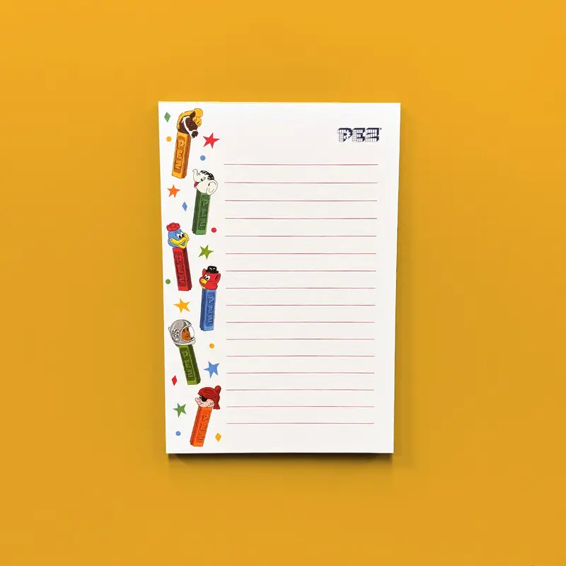 Retro Pez Note Pad 1