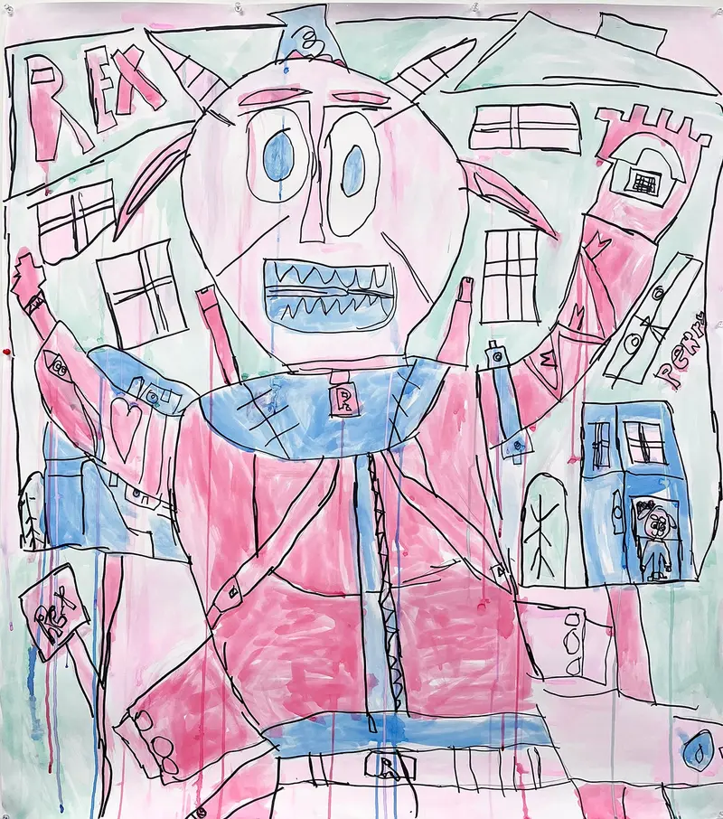 Rex And Perry Character Portrait By Zainab Elhasan 1