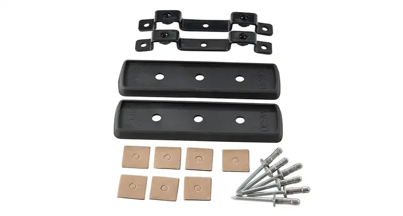 Rhino-Rack Vortex Rlt600 Roof Rack – Black Ditch-Mount System With Twin Bars (Ja8519) 1