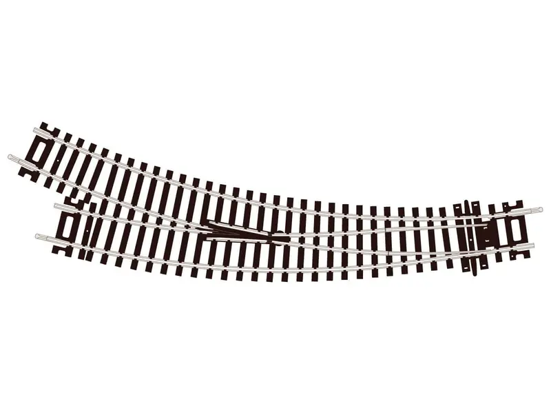 Right-Hand Curved Turnout – Layout Expansion Piece 1