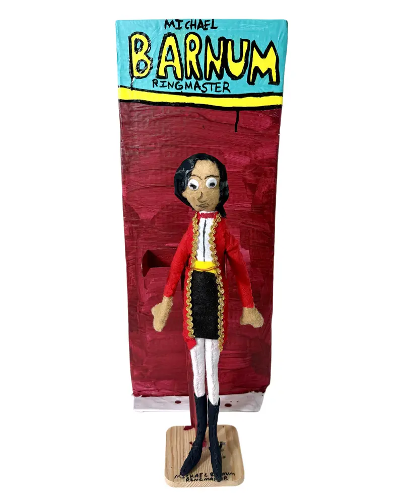 Ringmaster Michael Barnum Portrait By Santina Dionisi 1