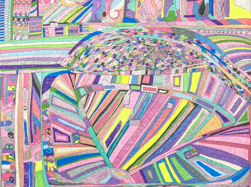 Rogers Centre Toronto Skyline Art By Mandy Demorest 1